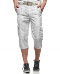 Here the low-down: a little extra length makes a whole lot of difference with these shorts from INC International Concepts. Here the low-down: a little extra length makes a whole lot of difference with these shorts from INC International Concepts.