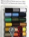 Singer Polyester Thread, Assorted Colors, 24 Spools