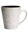 A fresh twist on a Noritake favorite, the Colorwave Graphite Bloom mug offers the same sleek style and durability as the original dinnerware pattern but with a pretty floral print.