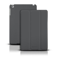 Photive SlimPad iPad Mini Smart Cover Case - Ultra Slim Smart Cover Case for The New iPad Mini Front and Back Protection (Built-in Magnets Activates Sleep/Wake feature) - Black