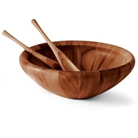 Extraordinary craftsmanship and rich wood quality create these iconic Dansk serving pieces. Bowl is 16 inches in diamater and holds 10 oz. Extraordinary craftsmanship and rich wood quality create these iconic Dansk serving pieces. Bowl is 16 inches in diamater and holds 10 oz.