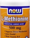 NOW Foods L-Methionine 500 mg Caps, 100 ct