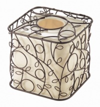 InterDesign Twigz Boutique Box, Vanilla/Bronze InterDesign Twigz Boutique Box, Vanilla/Bronze
