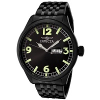 Invicta Men's 0450 II Collection Black Ion-Plated Stainless Steel Watch Invicta Men's 0450 II Collection Black Ion-Plated Stainless Steel Watch