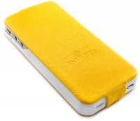 Invicta PPIP4S PowerPatch Yellow iPhone Power and Protection Case Invicta PPIP4S PowerPatch Yellow iPhone Power and Protection Case