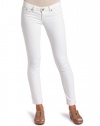 Levi's Juniors Geo Crop Legging, White Light, 7