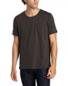 Calvin Klein Sportswear Men's Utilitarian Short Sleeve Crew Neck Plaited Faux Heather Jersey