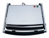 KRUPS FDE312-75 Universal Grill and Panini Maker with non stick cooking plates, Chrome