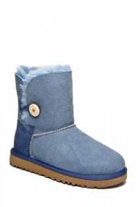 UGG Australia Kid'S Bailey Button Ankle Boot - Dark Denim