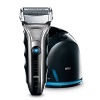 Designed for an excellent shave in problem areas, the Series 5 shaver from Brain features the patented ActiveLift™ middle trimmer, the unique OptiFoil™ and the contour adaptive shaving head all in an easy-to-use ergonomic silhouette. Advanced Clean & Renew system automatically cleans, charges, lubricates and dries your shaver at the touch of a button.