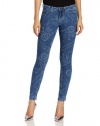 MiH Jeans Women's Breathless Low Rise Skinny Leg, Bleach Bandana, 32