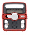 Etón American Red Cross ARCFR600R Solarlink Digital AM/FM/SW/NOAA S.A.M.E. Weather Radio with Flashlight, Siren, Solar and CellPhone Charger (Red)