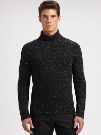Speckled tweed lends an extraordinary finish to a cold weather classic, shaped in pure merino wool.Ribbed knit collar, cuffs and hemMerino woolHand washImported Speckled tweed lends an extraordinary finish to a cold weather classic, shaped in pure merino wool.Ribbed knit collar, cuffs and hemMerino woolHand washImported