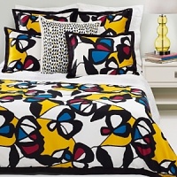 From the runway to the bedroom, color is a DVF signature. Bold, graphic strokes and pops of powerful hues create a vibrant floral for dramatic looks. From the runway to the bedroom, color is a DVF signature. Bold, graphic strokes and pops of powerful hues create a vibrant floral for dramatic looks.