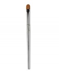 The solution to a flawless complextion. This small, tapered brush precisely applies and perfectly blends your concealer to smooth out and conceal imperfections. Made from the finest, softest of brush hairs, this is the perfect essential for any beauty maven! The solution to a flawless complextion. This small, tapered brush precisely applies and perfectly blends your concealer to smooth out and conceal imperfections. Made from the finest, softest of brush hairs, this is the perfect essential for any beauty maven!
