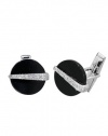 Effy Jewlery Gento Gold Onyx and Diamond Cuff Links, 23.92 TCW