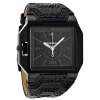 Diesel Watches Men's Black Not-So-Basic Basic Analog Black Dial Watch