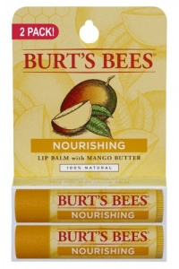 Burt's Bees Lip Balm, Mango Butter, 2-pack, 0.15 oz each balm Burt's Bees Lip Balm, Mango Butter, 2-pack, 0.15 oz each balm