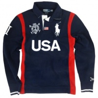 Polo Ralph Lauren Flag Big Pony USA Rugby Polo Ralph Lauren Flag Big Pony USA Rugby