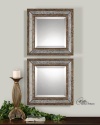 Uttermost Norlina Mirror, Squares, Set of 2