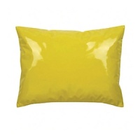 A delightfully flirty pop to your stylish retreat, the Empire pillow makes a splash in a rain-slicker yellow. The ultra glossy surface is constructed of bold yellow vinyl for a cheerful highlight to your bedroom or living space. A delightfully flirty pop to your stylish retreat, the Empire pillow makes a splash in a rain-slicker yellow. The ultra glossy surface is constructed of bold yellow vinyl for a cheerful highlight to your bedroom or living space.