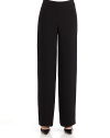 THE LOOKWide waistbandFlat frontSide zipper with button-and-loop closureStraight-leg silhouetteUnfinished hemTHE FITRise, about 11Inseam, about 35THE MATERIALSilkSilk liningCARE & ORIGINDry cleanMade in ItalyModel shown is 5'10½ (179cm) wearing US size 4. 