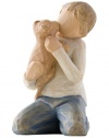 DEMDACO Willow Tree Figurine, Kindness Boy