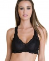 Eberjey Colette Racerback Bralette Black