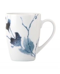 The name Dansk evokes quality and sophisticated Scandinavian design, and Silhuet dinnerware collection is no exception. With the quiet beauty of the watercolor-like leaves and vines, Silhuet mug is a beautiful way to enjoy a moment's peace with your favorite hot drink. The name Dansk evokes quality and sophisticated Scandinavian design, and Silhuet dinnerware collection is no exception. With the quiet beauty of the watercolor-like leaves and vines, Silhuet mug is a beautiful way to enjoy a moment's peace with your favorite hot drink.