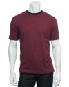 Club Room Men's Wine Heather T-Shirt