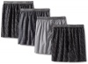 Hanes Men's 4 Pack Printed Woven Boxer Short