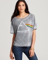 A faded Pink Floyd graphic adds to the vintage inspiration of this supple-soft CHASER tee.
