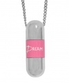 Dream Capsule 24-Inch Necklace, Chrome/Pink