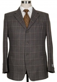 Armani Collezioni Gray Wool 3-Button Sportcoat 46R