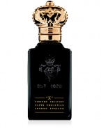 X for Men Perfume Spray. Spicy Woody. Modern and mysterious with an attitude that crosses, yet respects, conventional perfumery. Presented in a black glass flacon with gold overlay to acknowledge the powerful and unconventional quality of this perfume. 1.6 oz. · Top notes: Bergamot, spices cardamon, ginger, pink pepper  · Heart: Sambac oil, jasmine hedione, pimento oil, orris  · Base: Amber, styrax, labdanum, vetyver oil, cedarwood  · Moss, cinnamon, vanilla 