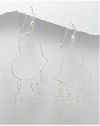 Heart Earrings In Sterling Silver