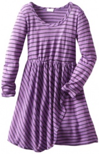 Splendid Littles Girls 2-6X Vienna Stripe Dress, Grape Juice, 4/5