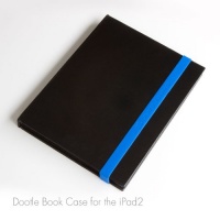 Grifiti Dootle Book Case for Apple iPad 2, 3, and 4 with Classic Casebound Hard Back Book Exterior in Black, Removable Custom Form Fit iPad Frame, Storage Pocket, and Big-Ass Bands to Close Grifiti Dootle Book Case for Apple iPad 2, 3, and 4 with Classic Casebound Hard Back Book Exterior in Black, Removable Custom Form Fit iPad Frame, Storage Pocket, and Big-Ass Bands to Close