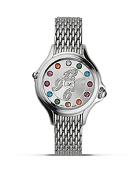 Fendi Crazy Carats Diamond and Topaz Stainless Steel Watch, 38mm