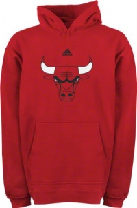Chicago Bulls adidas Youth Primary Logo Hooded Sweatshirt Chicago Bulls adidas Youth Primary Logo Hooded Sweatshirt