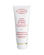 The indispensable hand and nail treatment cream formulated to preserve the smooth, supple appearance of hands.