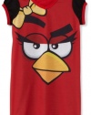 AME Sleepwear Girls 2-6X I'm One Angry Bird Nightgown, Multi, 8