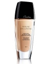 Capture the light within your skin with the newest innovation from Guerlain: its first moisturizing foundation and light diffuser. Enriched with luminescent water, Parure de Lumière SPF 25 foundation continuously infuses the skin with hydration, increasing luminosity and radiance, while providing medium coverage and a satin sheer finish. Made in France. 1 oz. 