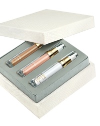 The Prestige Coffret three Serums includes the three Sisleya serums:Sisleÿa Daily Line Reducer 30 mlSisleÿa Radiance Anti-Age Concentrate 30 mlSisleÿa Global Firming Serum 30 mlAll inside a beautiful reptile box. The Prestige Coffret three Serums includes the three Sisleya serums:Sisleÿa Daily Line Reducer 30 mlSisleÿa Radiance Anti-Age Concentrate 30 mlSisleÿa Global Firming Serum 30 mlAll inside a beautiful reptile box.