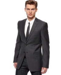 Complete your dress look with this sophisticated sport coat from DKNY. Complete your dress look with this sophisticated sport coat from DKNY.