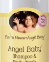 Earth Mama Angel Baby Organic Angel Baby Shampoo & Body Wash, Refill Size, 34-Ounce Bottle