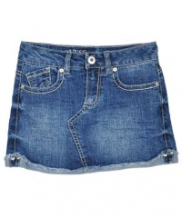 Guess Ridgemont Denim Scooter Skirt (Sizes 7 - 16) - medium stone, 7 Guess Ridgemont Denim Scooter Skirt (Sizes 7 - 16) - medium stone, 7