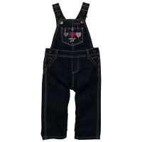 OshKosh B'gosh Heart Overalls - Blue Ribbon-Blue Ribbon-6 Months OshKosh B'gosh Heart Overalls - Blue Ribbon-Blue Ribbon-6 Months