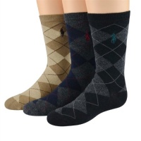 Polo Ralph Lauren toddler boys Argyle Crew socks 3pairs - 2-4 years Polo Ralph Lauren toddler boys Argyle Crew socks 3pairs - 2-4 years