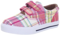 Polo Ralph Lauren Kids Vaughn EZ Sneaker (Toddler/Little Kid),Bright Blush Plaid,10 M US Toddler